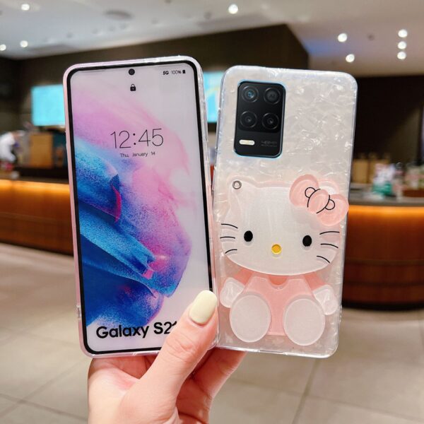 Realme 8 Serie Acryl Handyhülle Realme 8 5G Karikatur Hello Kitty #2129 – Bild 2