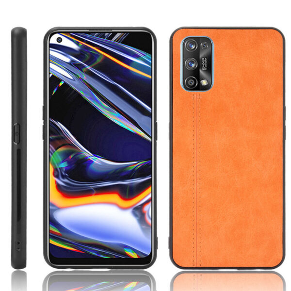 Realme 7 Serie Kalbsleder Realme 7 Pro Einfach Handyhülle #2130 – Bild 9