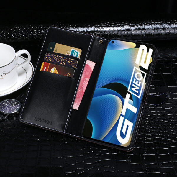 Realme GT Serie Mode Alligator Realme GT 2 PU Handyhülle #2136 – Bild 2