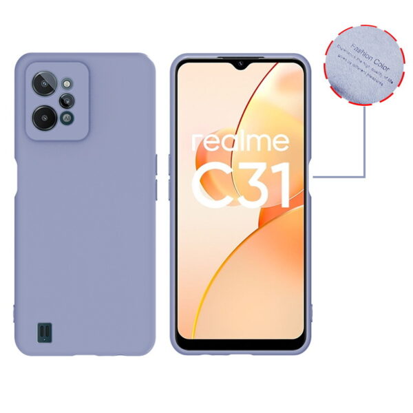 Realme C Serie Einfarbig TPU Mode Handyhülle Realme C31 #2144 – Bild 2