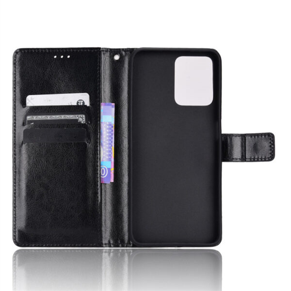 Realme C Serie Handyhülle Einfarbig Realme C35 PU Mode #2145 – Bild 3