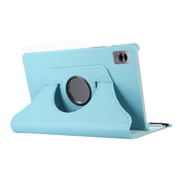 Realme Tablet Serie Realme Pad mini Einfarbig Mode PU Tablethülle #2153 – Bild 6