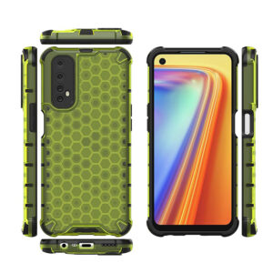 Realme 6 Serie Realme 7 Stilvolle grüne Handyhülle