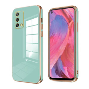 Realme GT Serie Schlichte Grüne Handyhülle
