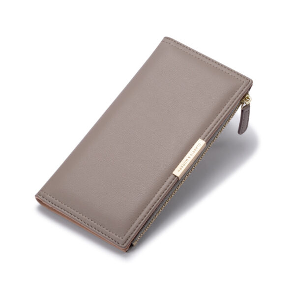 Geldbörsen Und Taschen Mode Einfarbig PU Geldbörse Universal #3414 – Bild 3